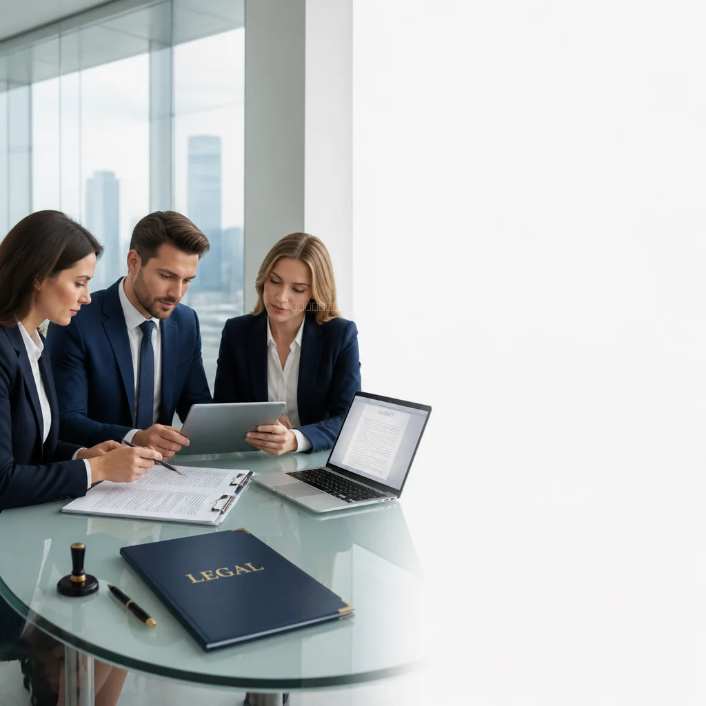 LegalTopCorp チームと業務風景