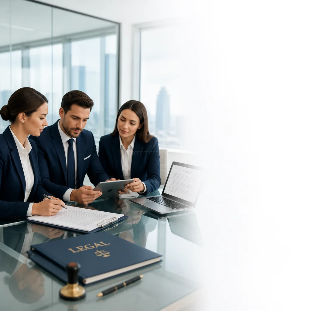 LegalTopCorpのオフィス外観と受付